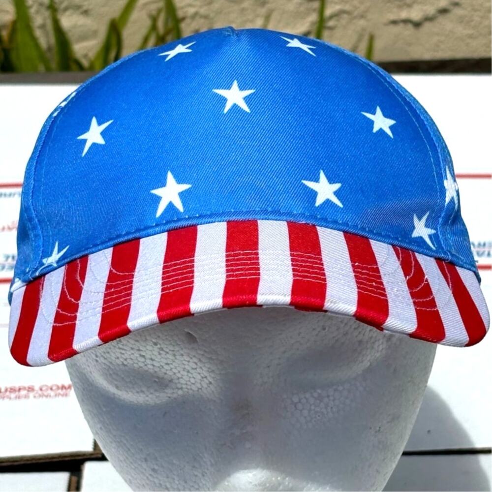 Blue American Flag Hat